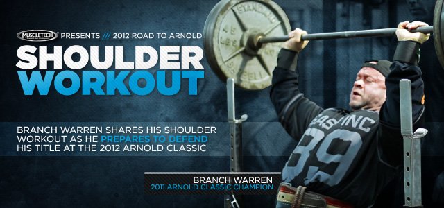 Arnold Shoulder Workout