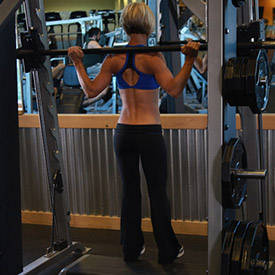 Smith Machine Reverse Calf Raises thumbnail image