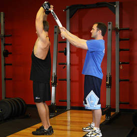 Standing Towel Triceps Extension thumbnail image