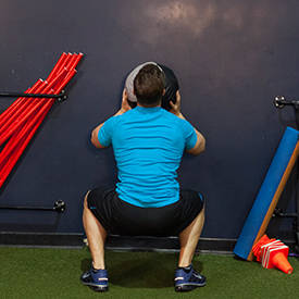 Wall Ball Squat