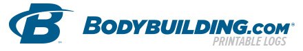 Bodybuilding.com Workout Log