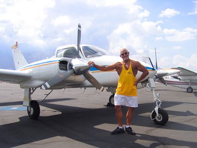 It Was No Surprise When Oldsuperman Bodyspace Member Ed Cook Flew On In By Private Plane For Our Photo Shoot!