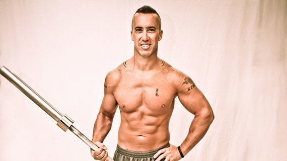 Those abs aren't just for show - from Marine to SWAT, Brandon has served his country