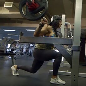 Dumbbell Rear Lunge