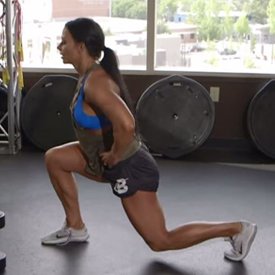 Jumping split squat