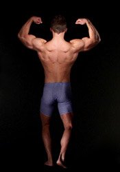 bodybuilding back poses