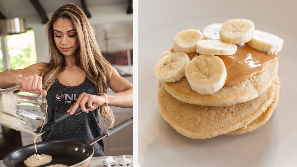 Lais DeLeon's Peanut Butter Protein Pancakes