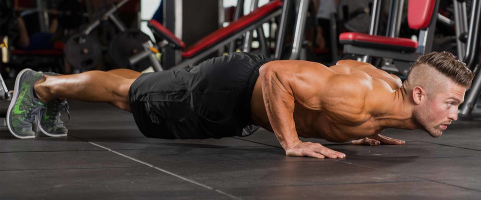 push up routine to build muscle
