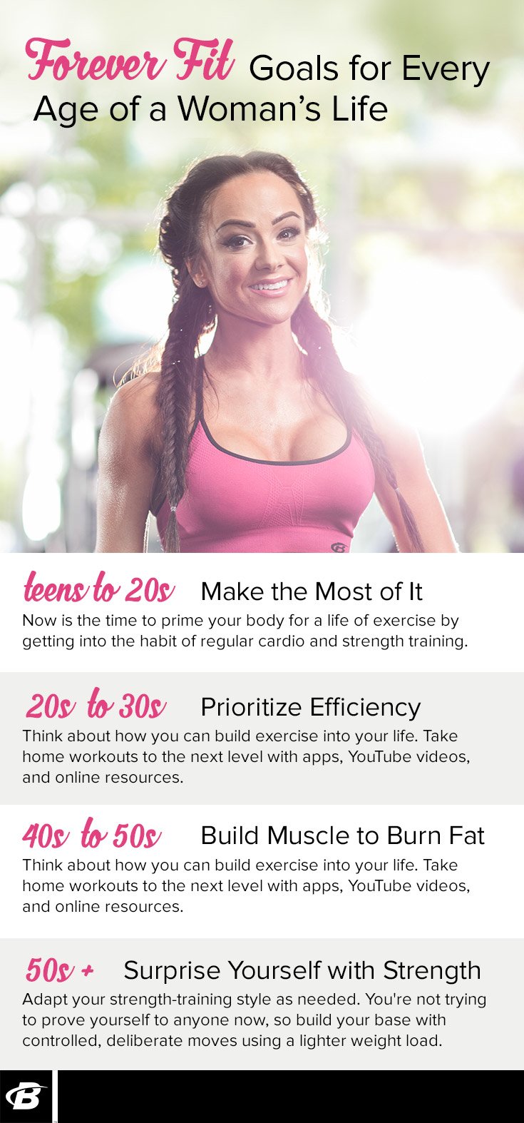 Forever Fit: Goals For Every Phase Of A Woman's Life