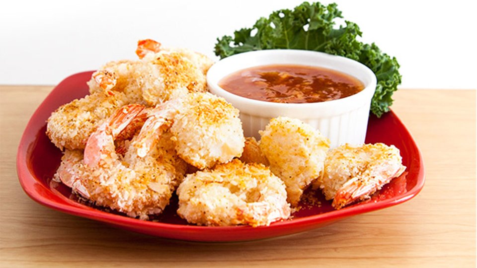 Coconut Shrimp With Sweet And Spicy Dipping Sauce