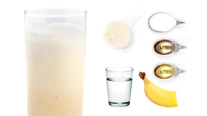 tropical pleasure protein shake