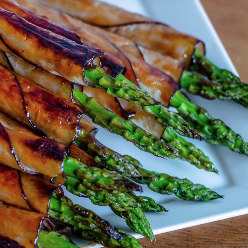 BBQ Turkey-Wrapped Asparagus | Bodybuilding.com