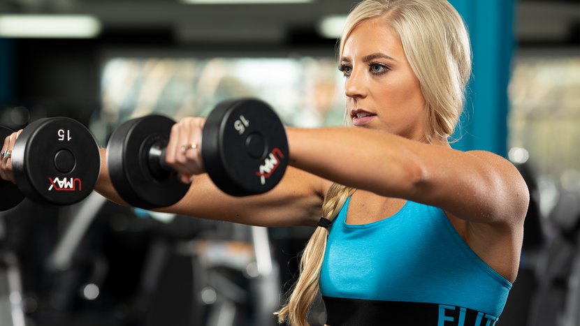 Learn slim shoulder exercises for women at home