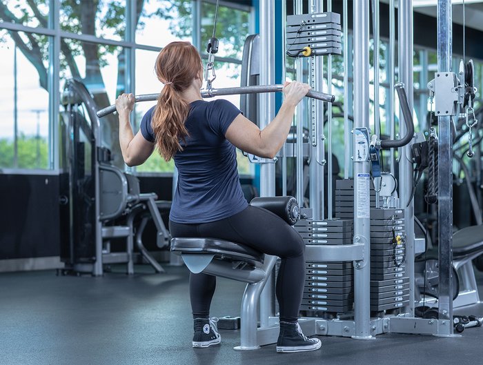 Wide-Grip Lat Pull-Down