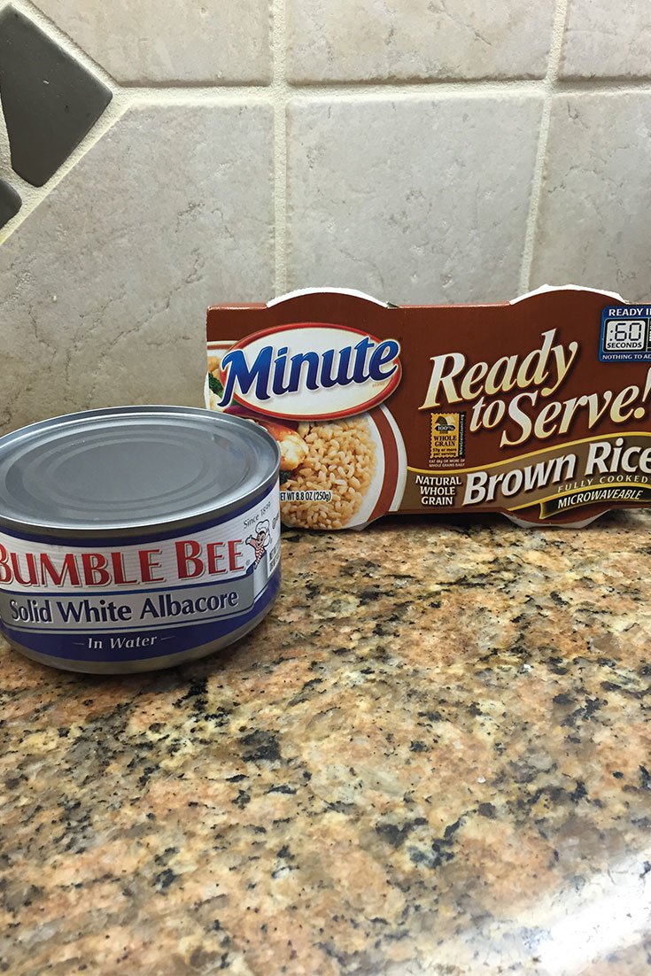 Tuna and Microwavable Brown Rice | Bodybuilding.com