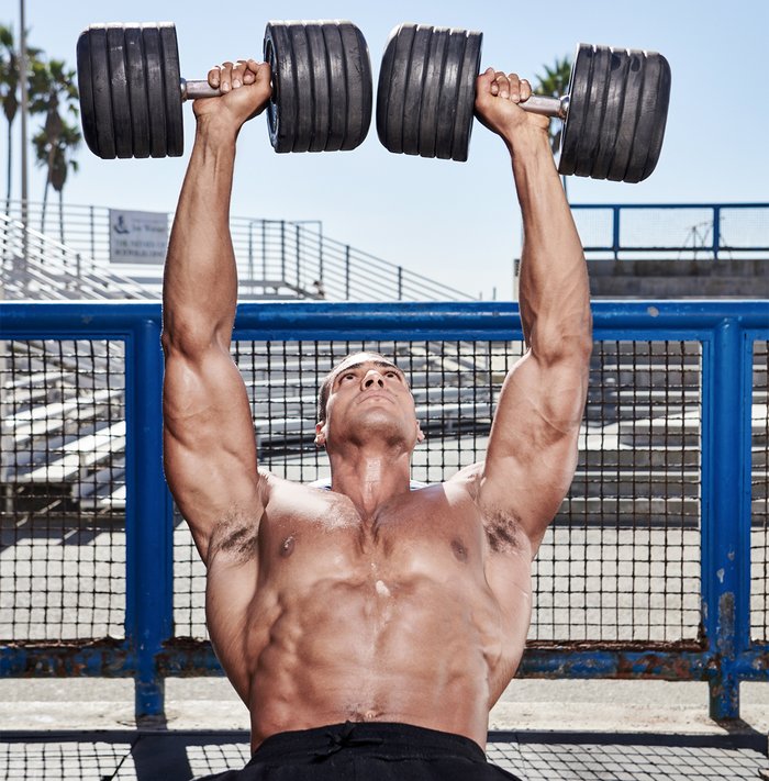 Ike Catcher's Chest-and-Shoulder Workout