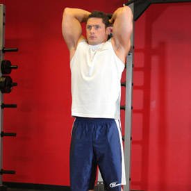 Standing Dumbbell Triceps Extension thumbnail image