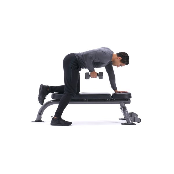 Seated Dumbbell Row - Muscle & Fitness