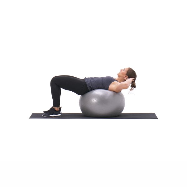 Exercise ball crunch thumbnail image