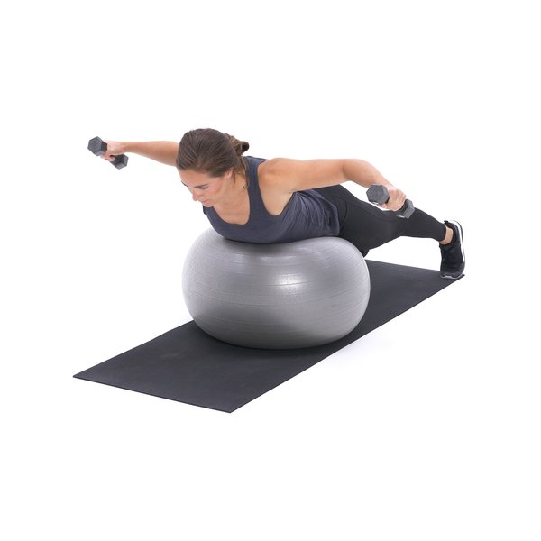 Exercise ball rear delt fly thumbnail image