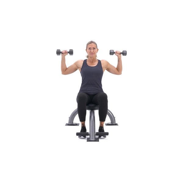 Seated Dumbbell Press thumbnail image