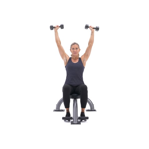 Seated Dumbbell Press thumbnail image