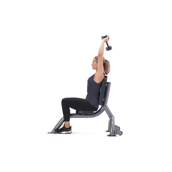 Seated triceps press thumbnail image