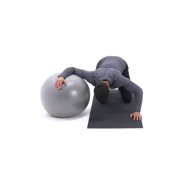 Exercise ball chest stretch thumbnail image
