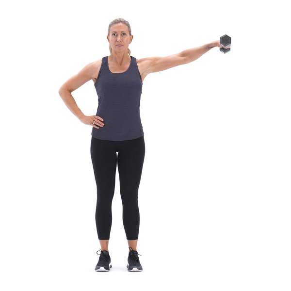 Single-arm lateral raise thumbnail image