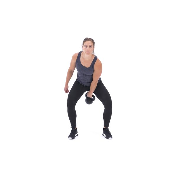 Single-arm kettlebell snatch thumbnail image