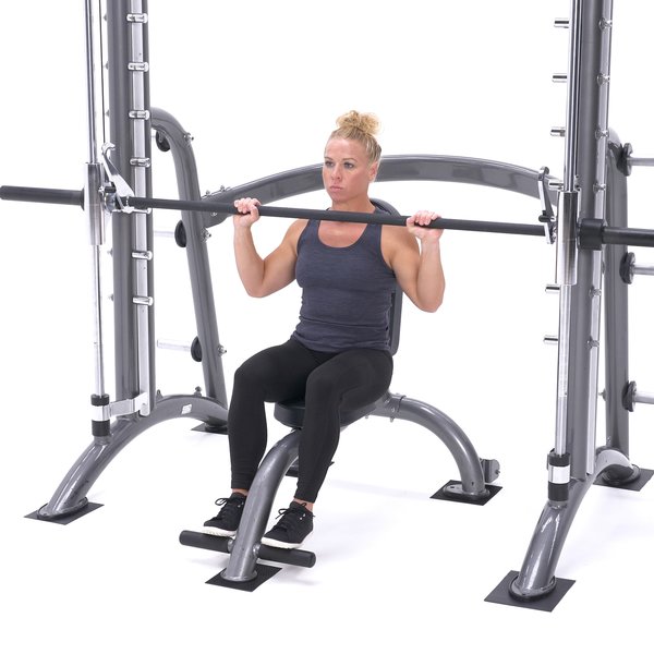 Smith machine shoulder press thumbnail image