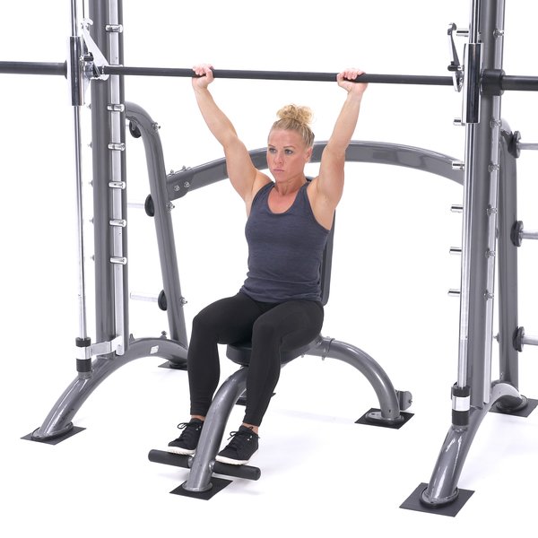 Smith machine shoulder press thumbnail image