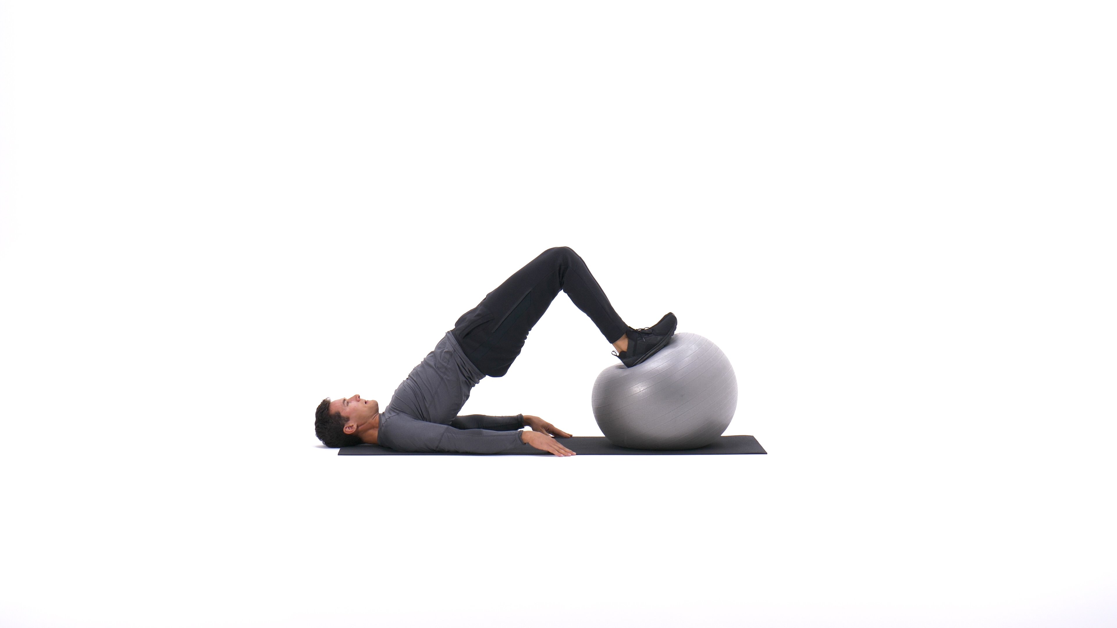 The Swiss-Ball Workout for Strong Glutes and Powerful Legs - Men's Journal