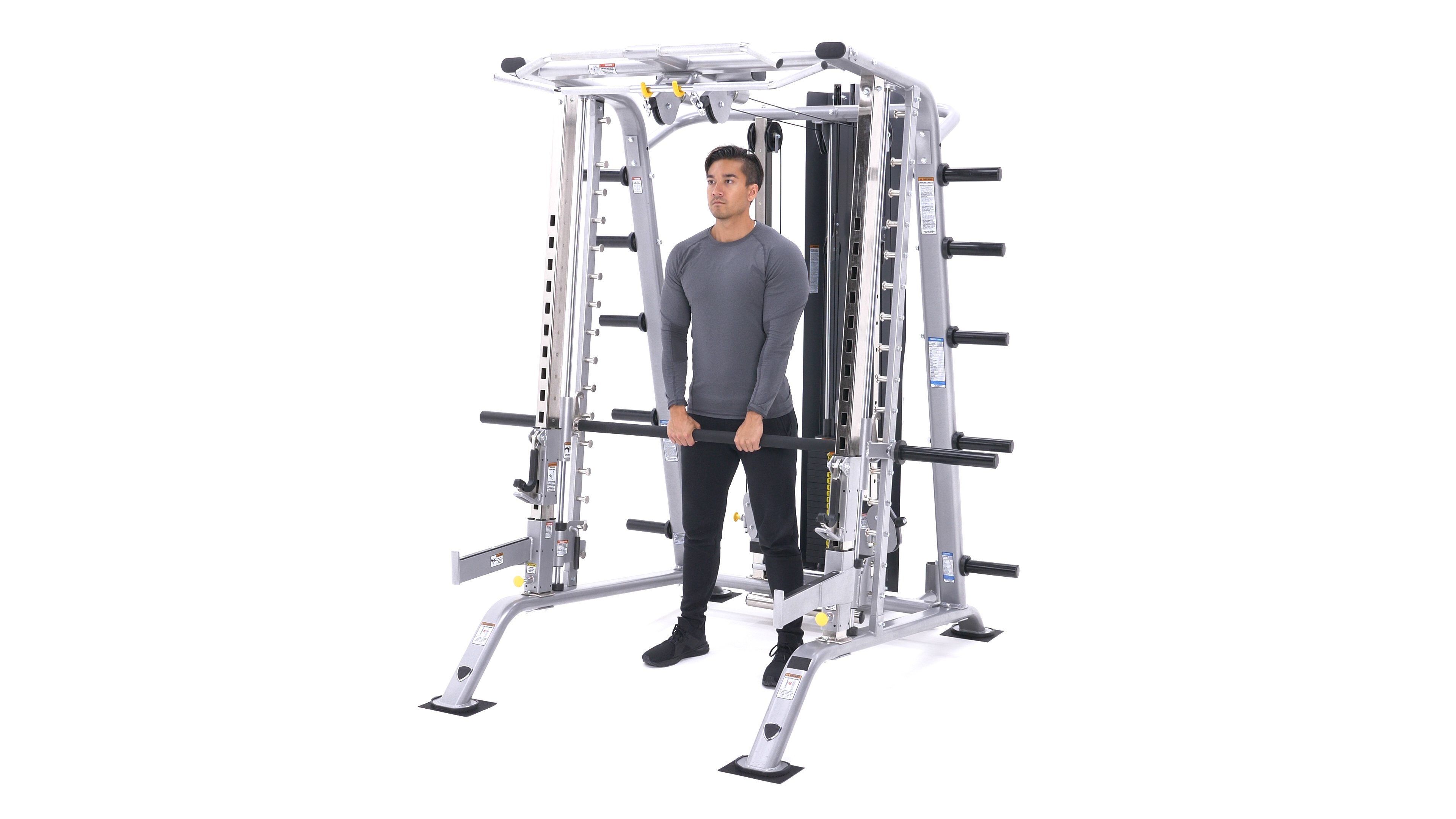 Smith machine upright row, Exercise Videos & Guides