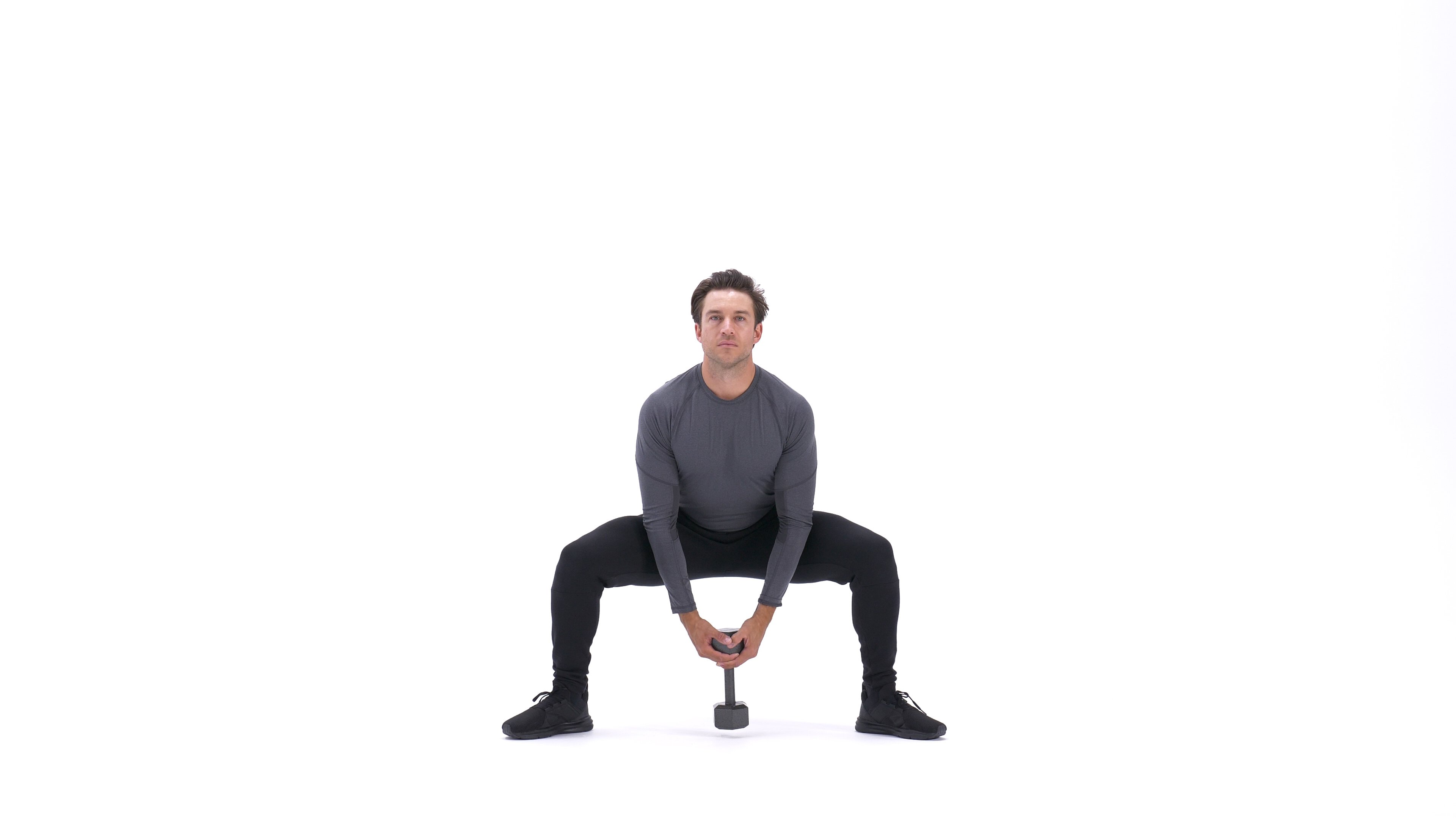 dumbbell squat form