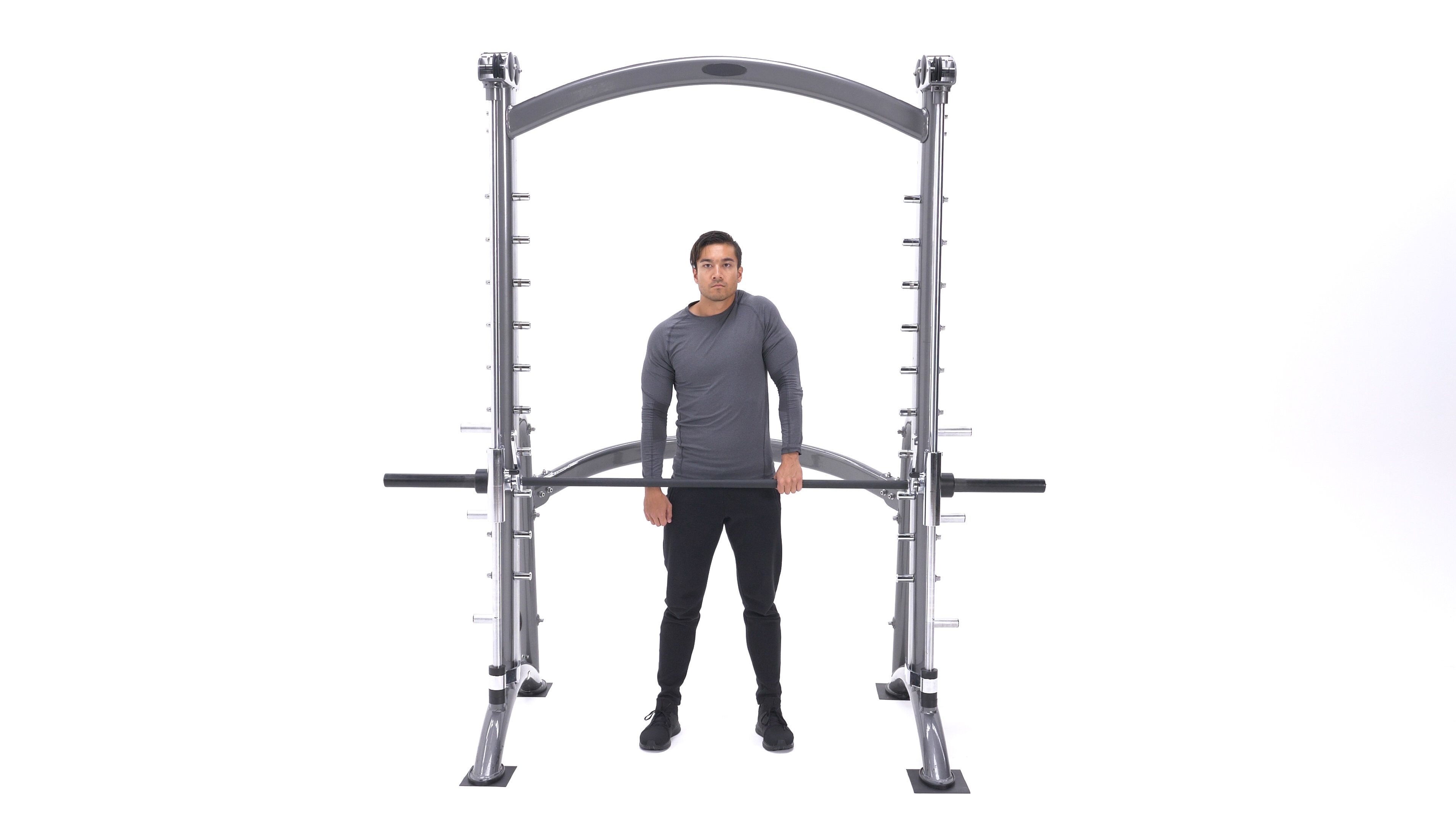 Single arm discount smith machine press