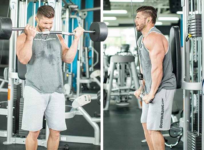 Brian Casad's Arm-building Superset Workout!