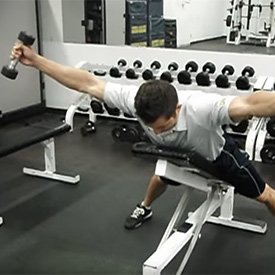 Incline Dumbbell Y Raise thumbnail image