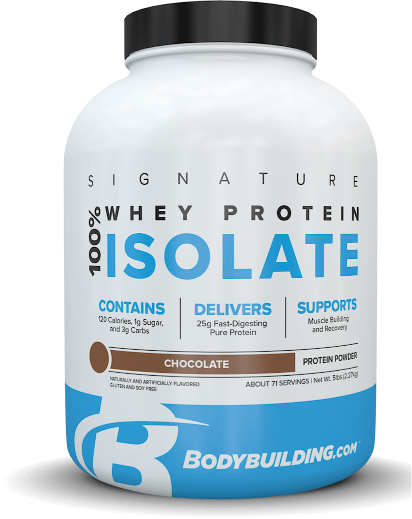 Bodybuilding.com Signature 100% Whey Isolate at Bodybuilding.com - Best ...