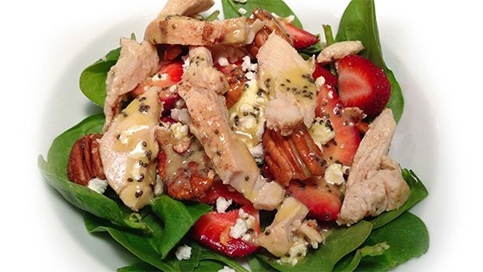 Strawberry And Feta Cheese Salad
