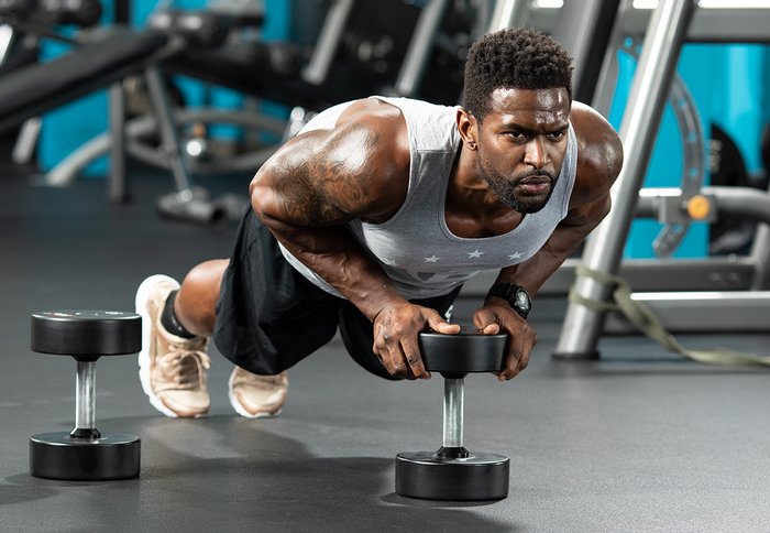 The Full-Body Dumbbell Workout You Can Do Anywhere